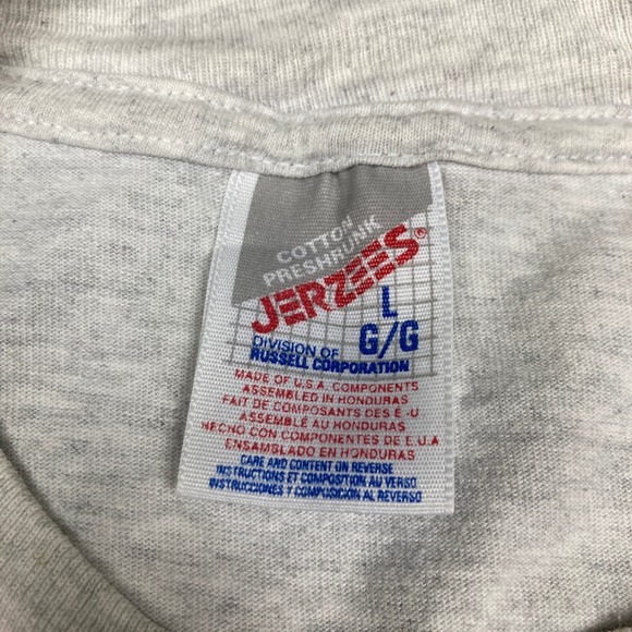 Vintage Looney Tunes Tasmanian Devil Shirt Mens L Gray 1996 What Part Of No 90s - Picture 7 of 12